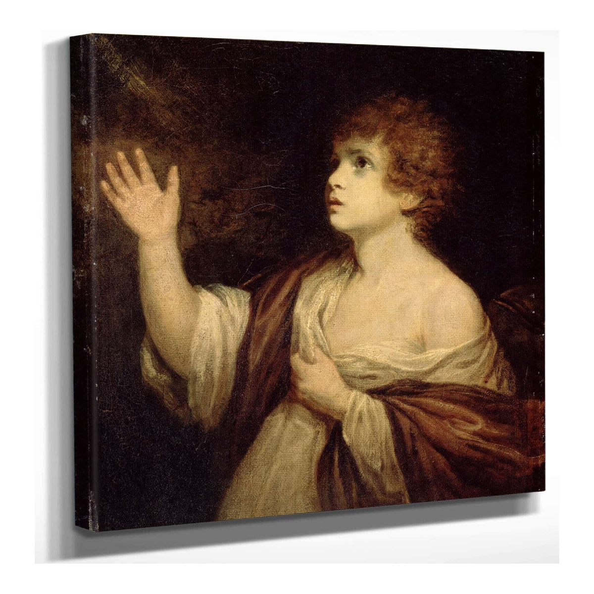 The Calling Of Samuel by Sir Joshua Reynolds