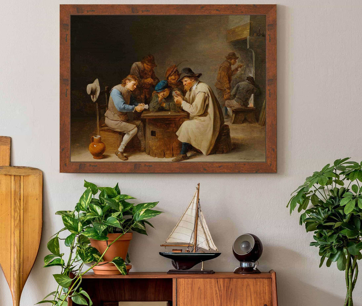 The Card Players by David Teniers The Younger