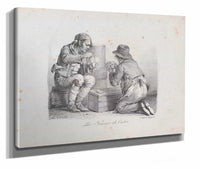 The Card Players by Louis Leopold Boilly