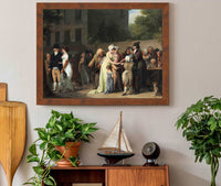 The Card Sharp On The Boulevard by Louis Leopold Boilly