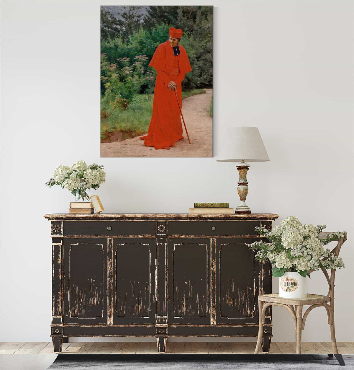 The Cardinal by Jehan Georges Vibert