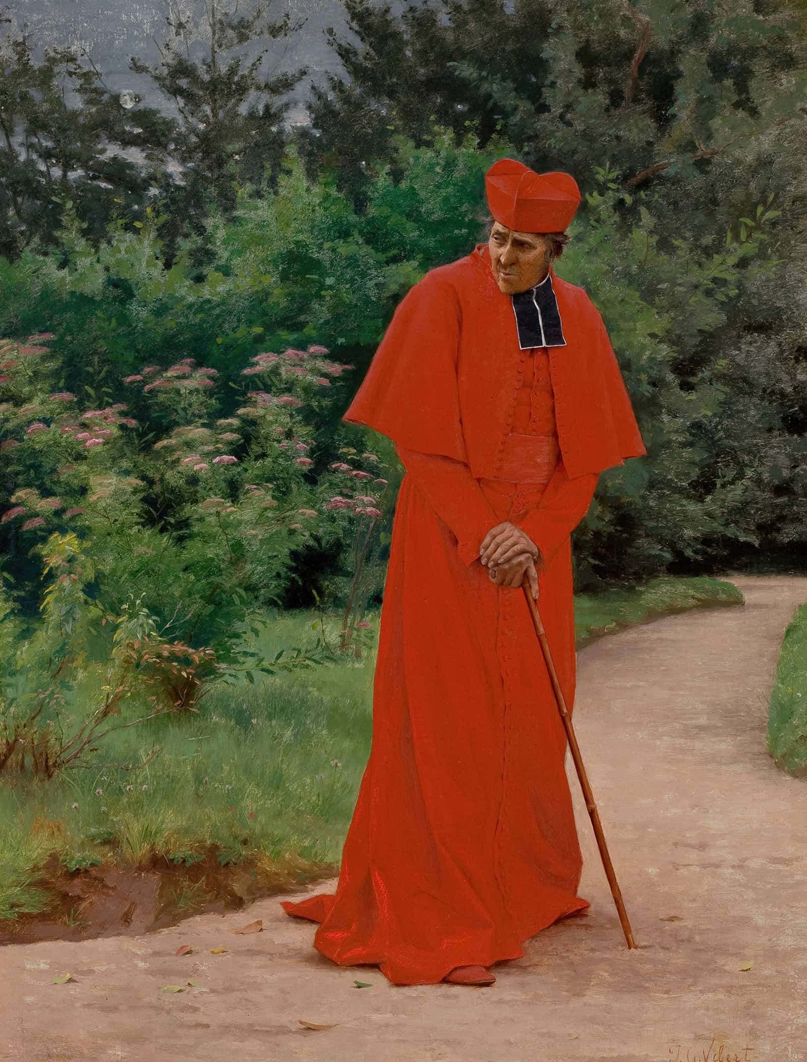 The Cardinal by Jehan Georges Vibert