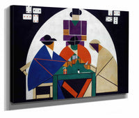 The Cardplayers Between And by Theo Van Doesburg