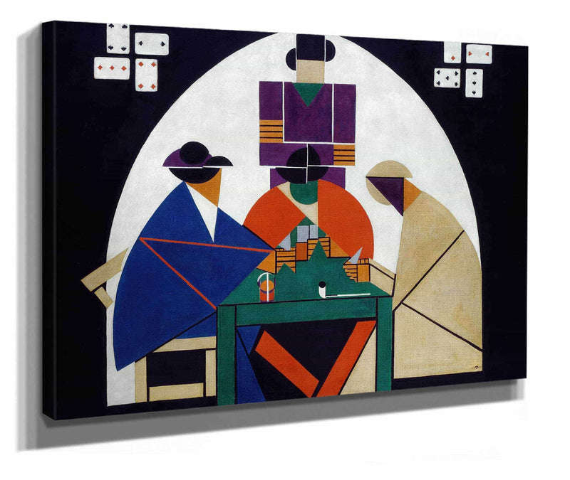 The Cardplayers Between And by Theo Van Doesburg