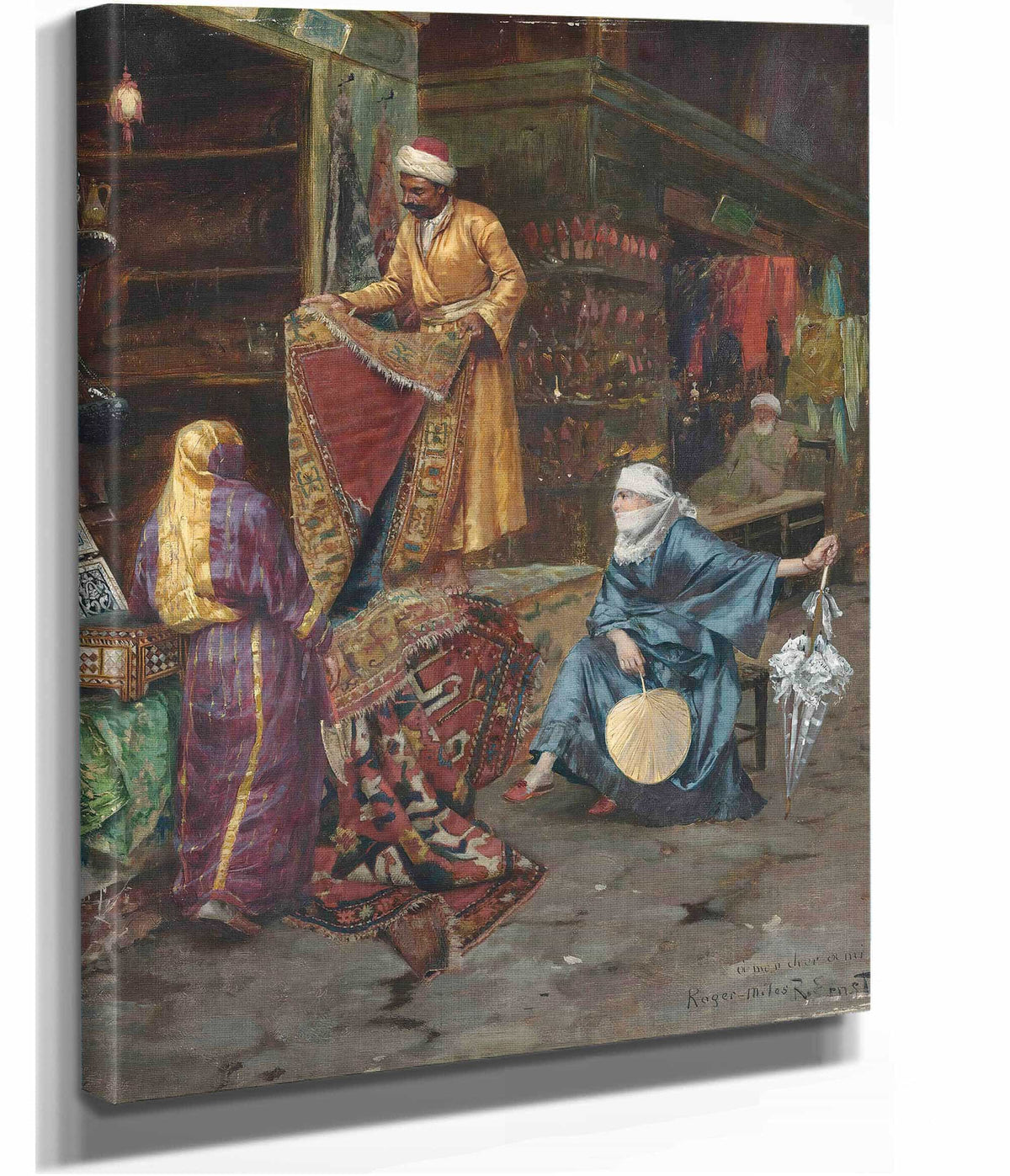 The Carpet Seller by Rudolf Ernst