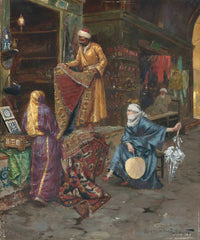 The Carpet Seller by Rudolf Ernst