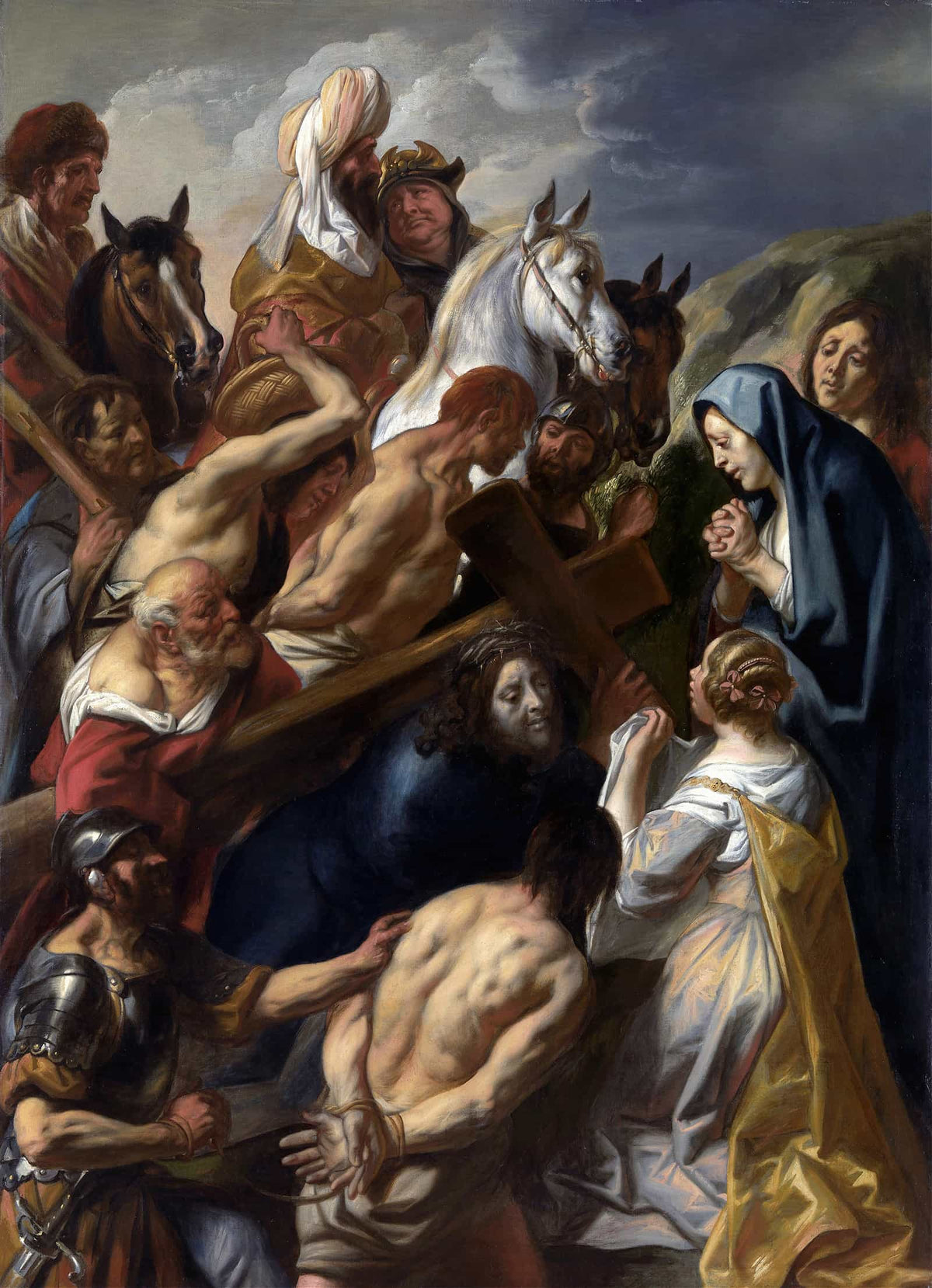 The Carrying Of The Cross by Jacob Jordaens