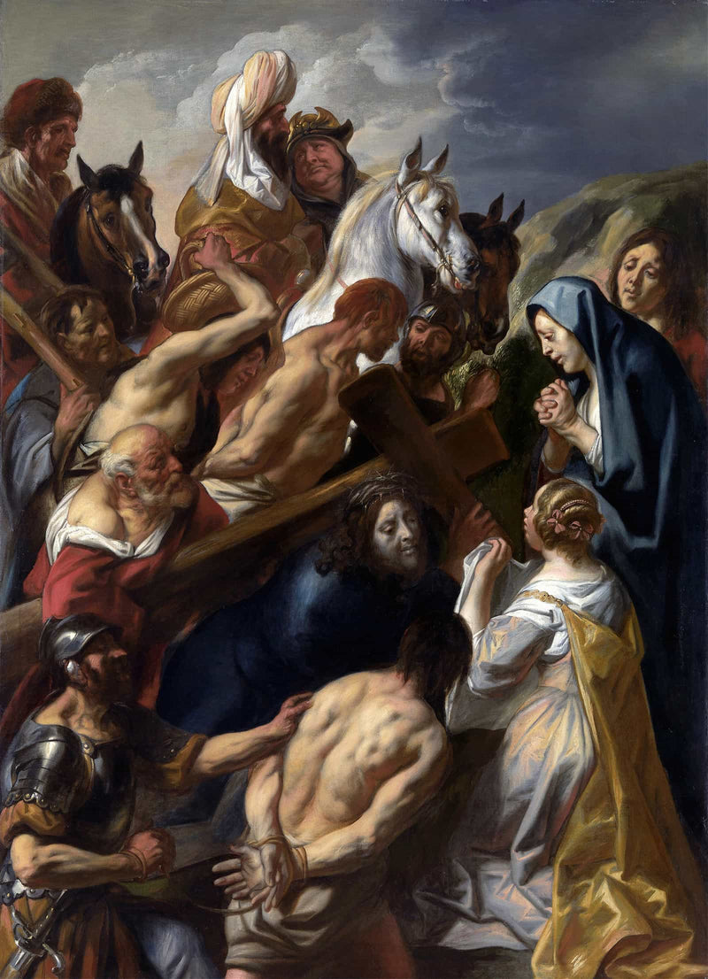 The Carrying Of The Cross by Jacob Jordaens