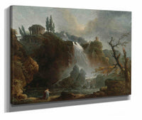 The Cascades At Tivoli by Hubert Robert