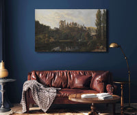 The Castle Ruin At Tharandt by Johan Christian Dahl