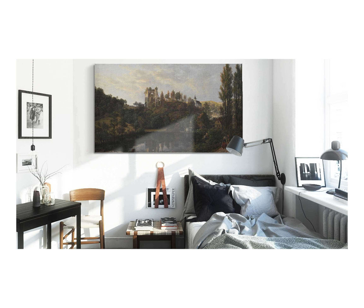 The Castle Ruin At Tharandt by Johan Christian Dahl