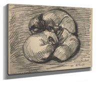 The Cats Tsching Batzar And Blanc Blanc by Theophile Alexandre Steinlen