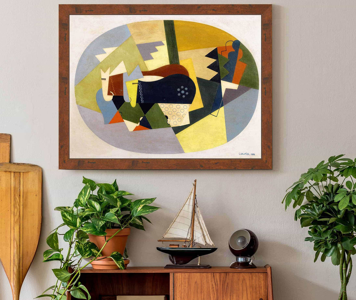 The Cattle On The Mountain by Georges Valmier