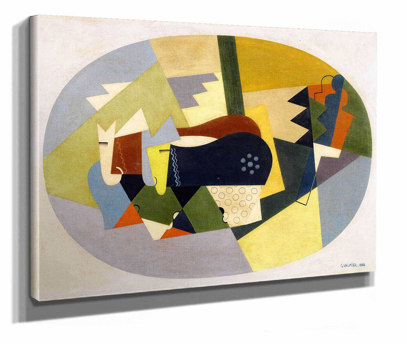 The Cattle On The Mountain by Georges Valmier