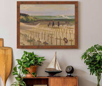 The Cemetery Etaples by Sir John Lavery