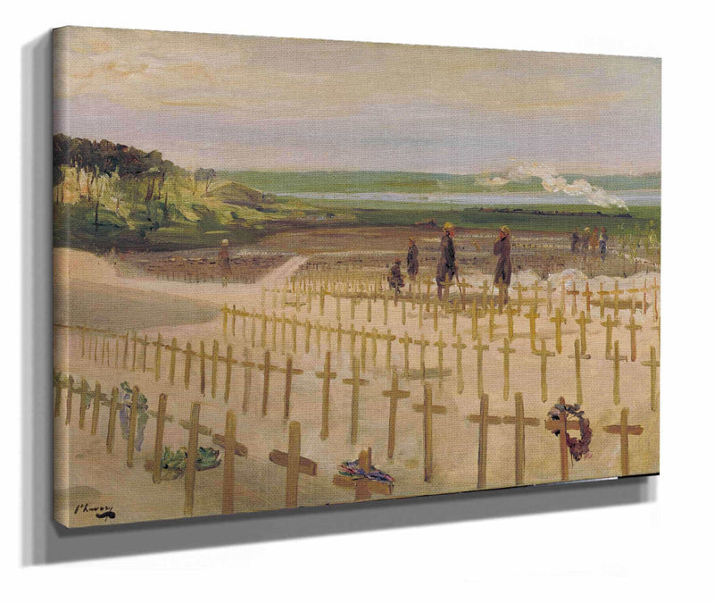 The Cemetery Etaples by Sir John Lavery