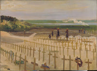 The Cemetery Etaples by Sir John Lavery