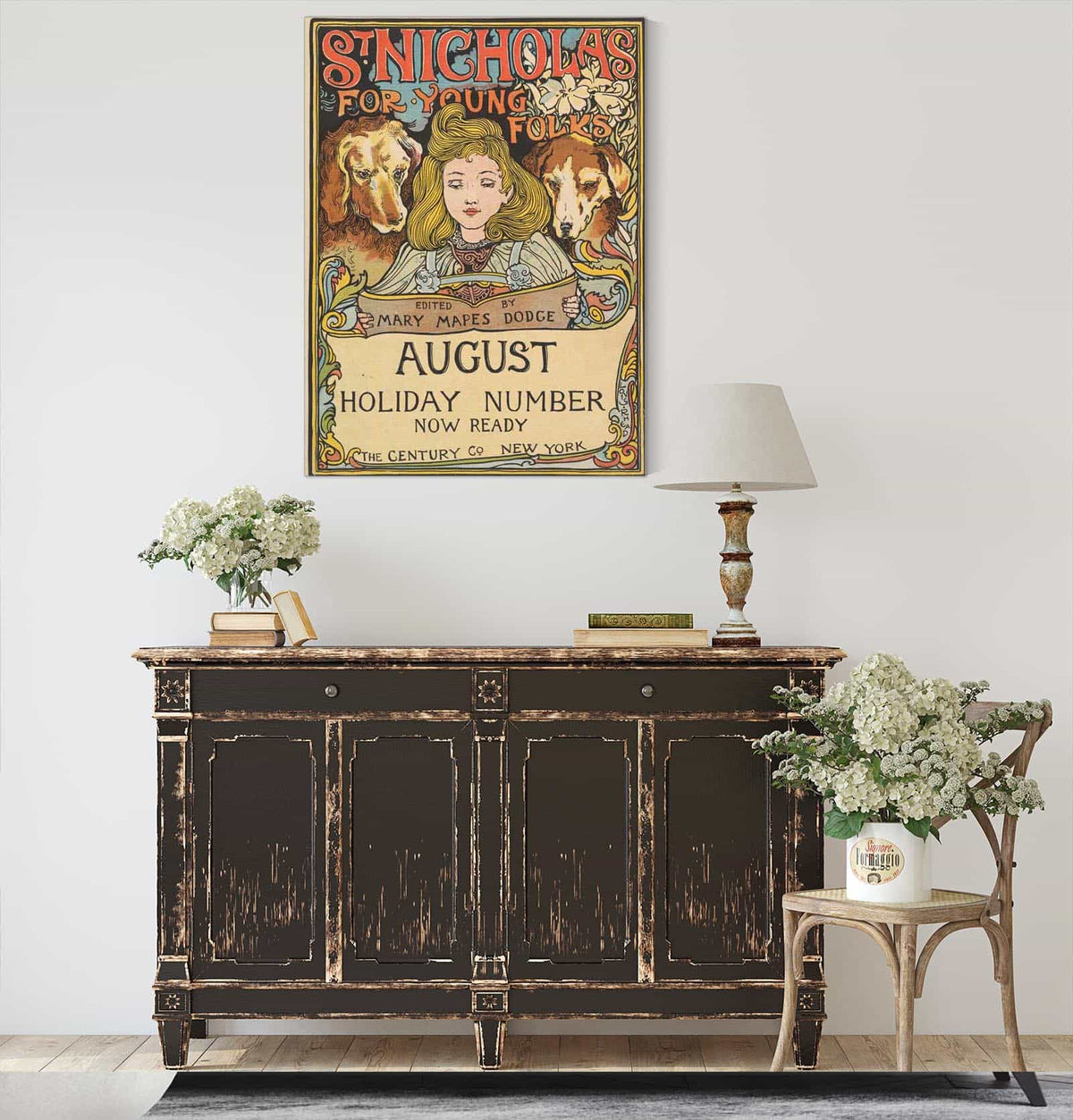 The Century Holiday Number St Nicholas For Young Folks August by Louis Rhead