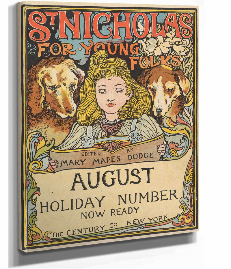 The Century Holiday Number St Nicholas For Young Folks August by Louis Rhead