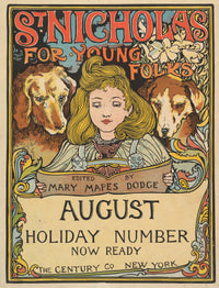 The Century Holiday Number St Nicholas For Young Folks August by Louis Rhead