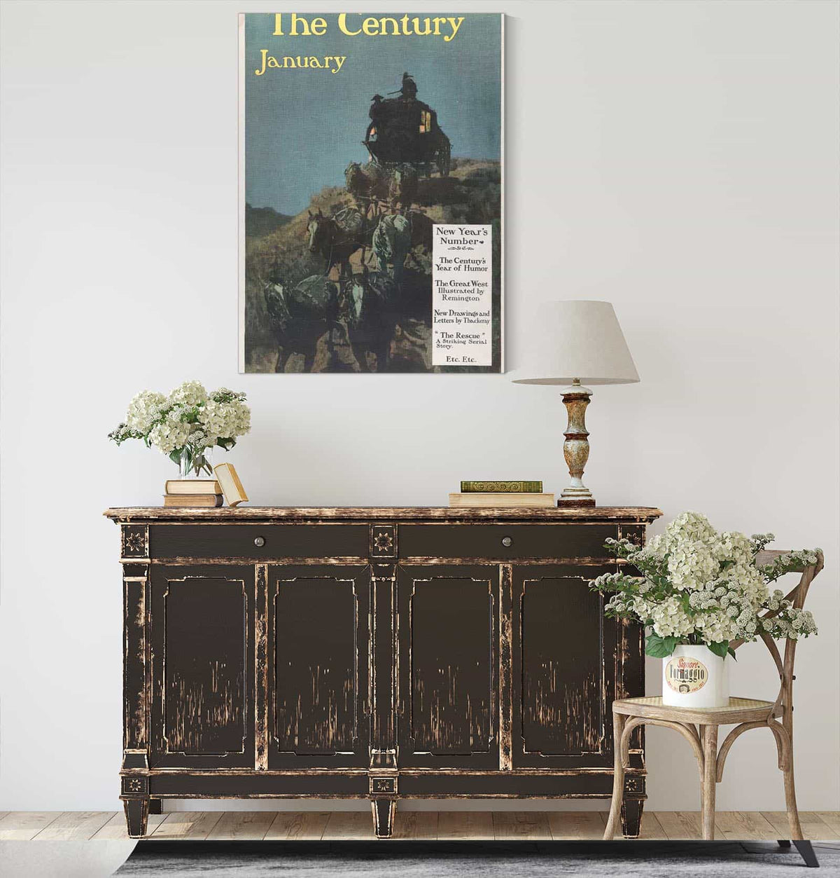 The Century New Years Number January by Frederic Remington