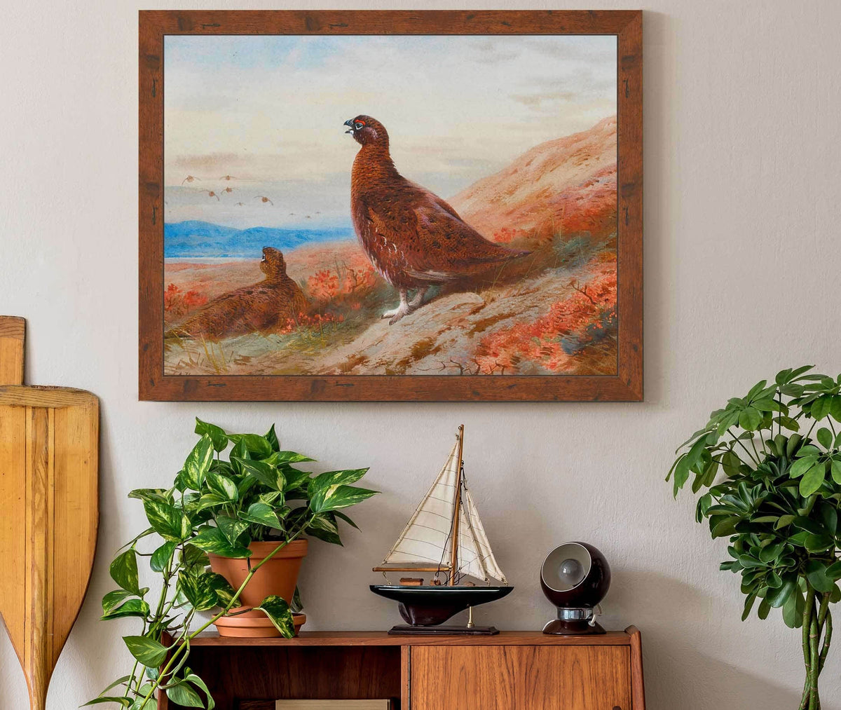 The Challenge by Archibald Thorburn