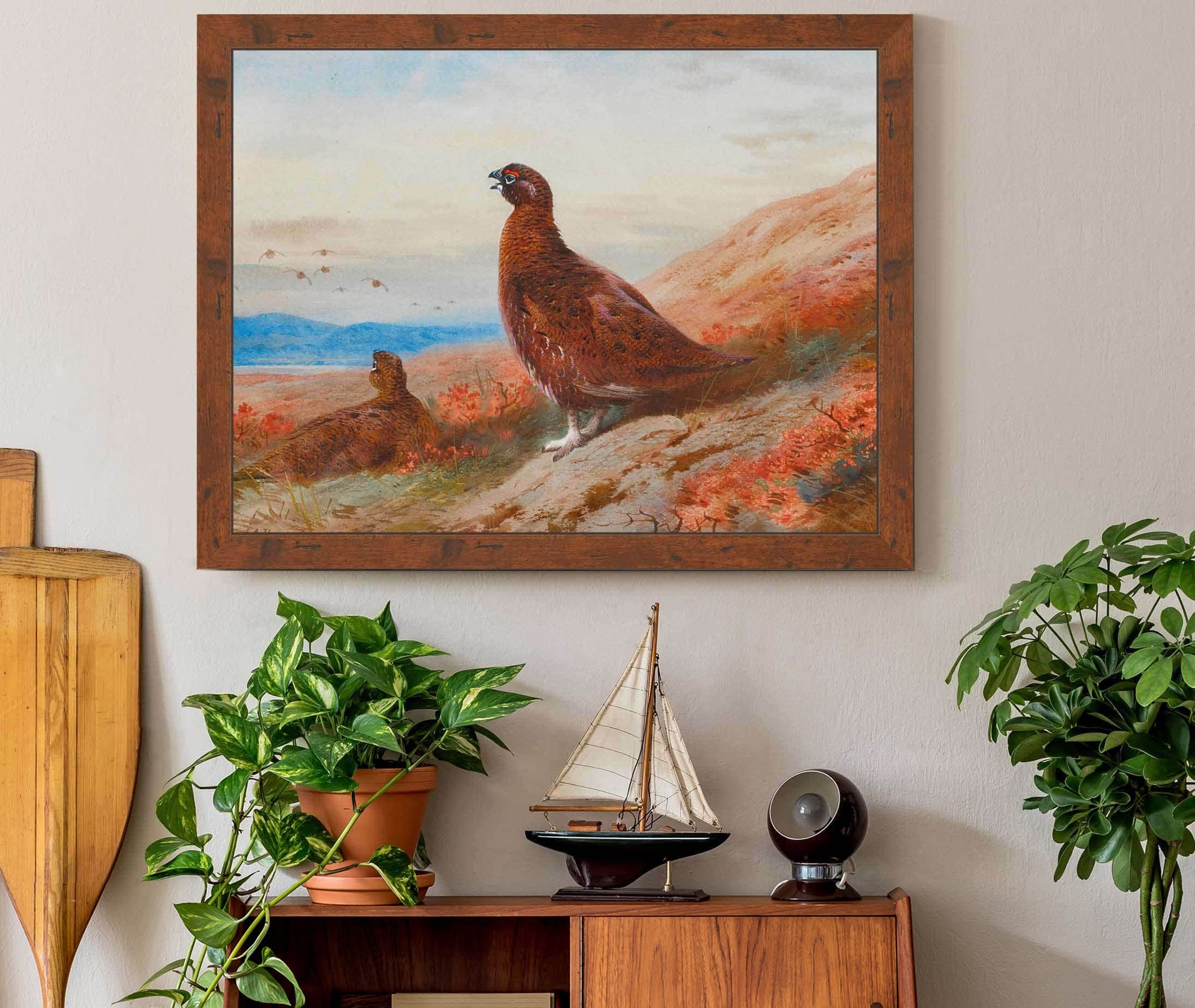 The Challenge by Archibald Thorburn