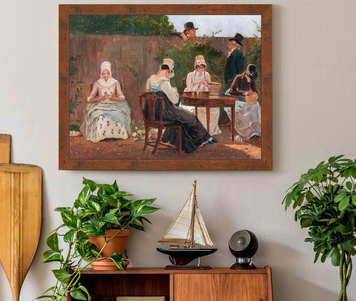 The Chalon Family In London by Jacques Laurent Agasse