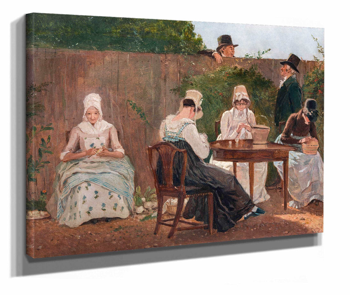 The Chalon Family In London by Jacques Laurent Agasse