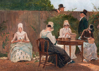 The Chalon Family In London by Jacques Laurent Agasse