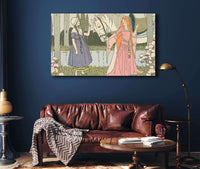 The Chambermaid Refuses To Bring Water To The Princess by Margaret Evans Price