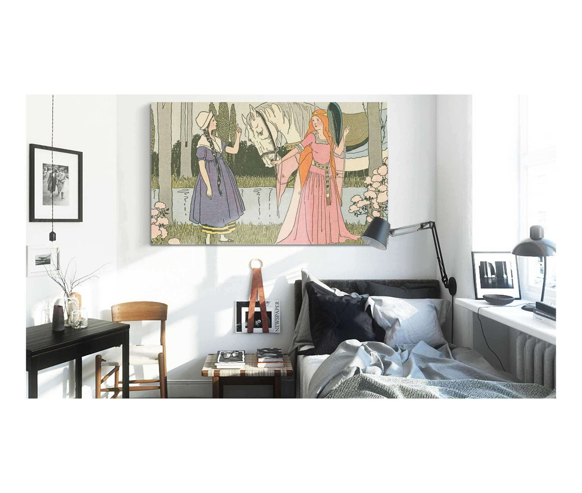 The Chambermaid Refuses To Bring Water To The Princess by Margaret Evans Price