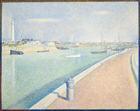 The Channel Of Gravelines Petit Fort Philippe by Georges Seurat