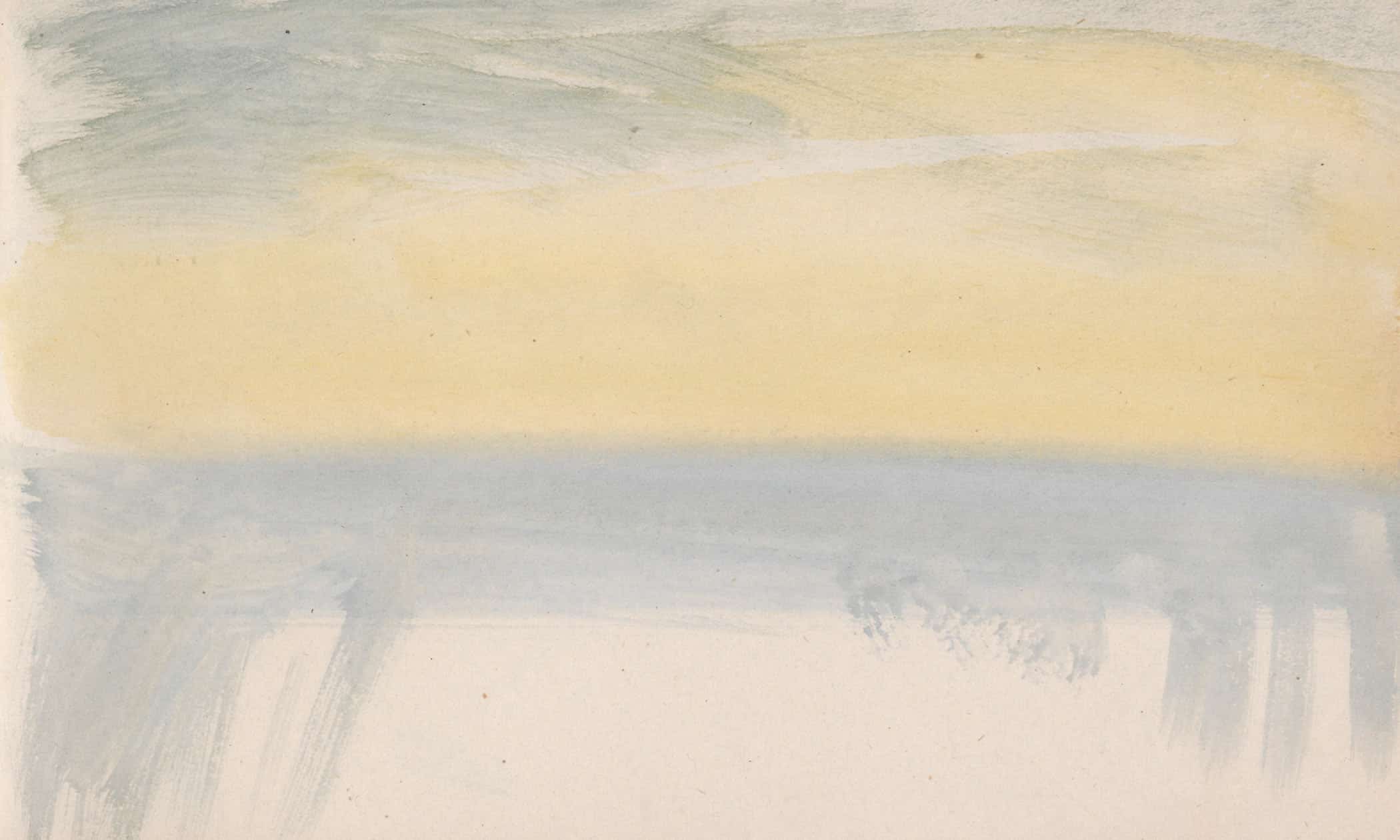 The Channel Sketchbook by Joseph Mallord William Turner