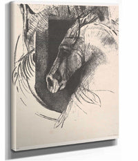 The Charger by Odilon Redon