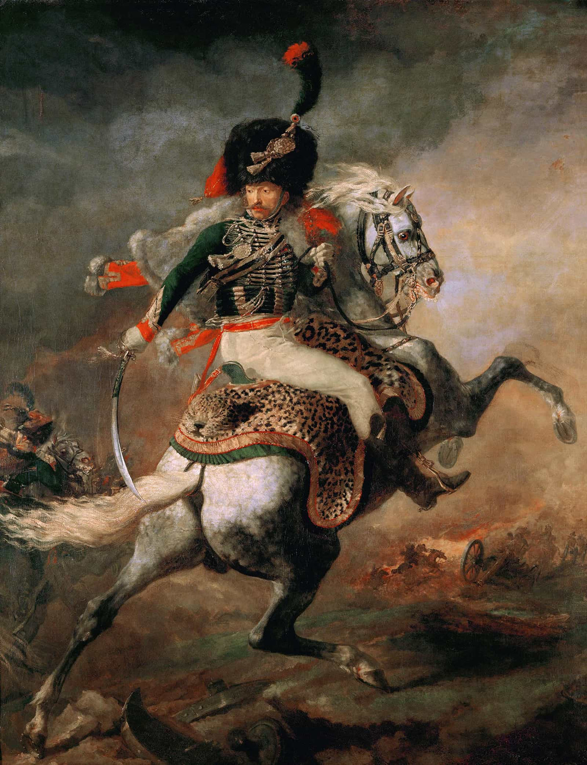 The Charging Chasseur by Theodore Gericault