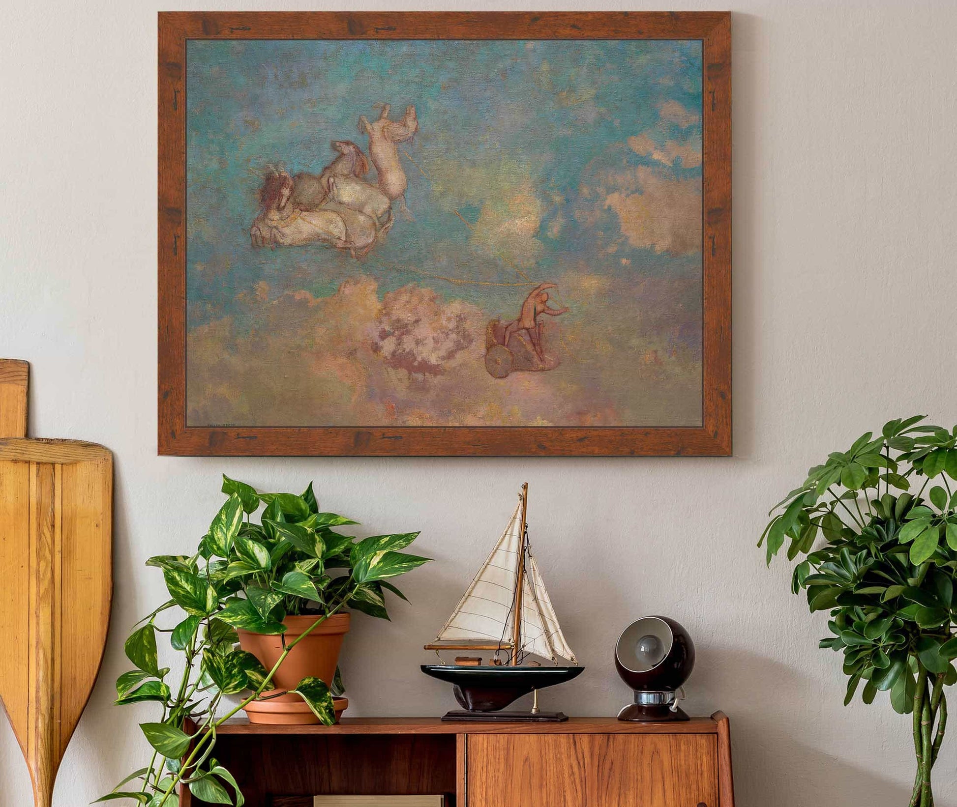 The Chariot Of Apollo  by Odilon Redon
