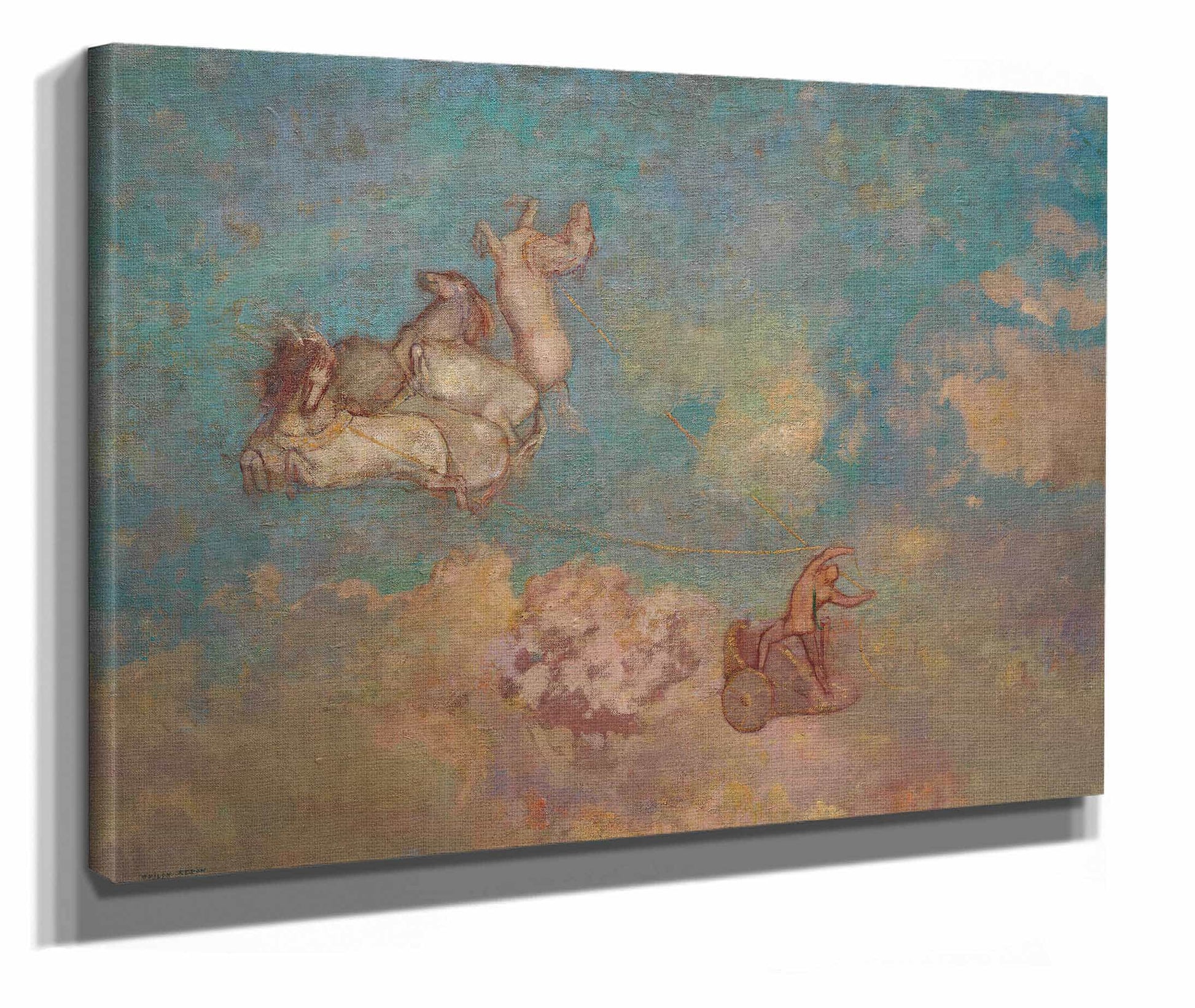 The Chariot Of Apollo  by Odilon Redon