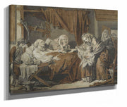 The Charitable Woman La Dame De Charite  by Jean Baptiste Greuze