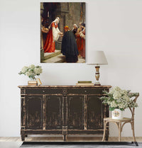 The Charity Of Saint Elizabeth Of Hungary by Edmund Blair Leighton