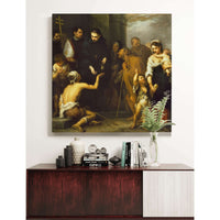 The Charity Of Saint Thomas Of Villanueva by Bartolome Esteban Murillo