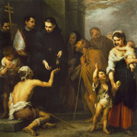 The Charity Of Saint Thomas Of Villanueva by Bartolome Esteban Murillo