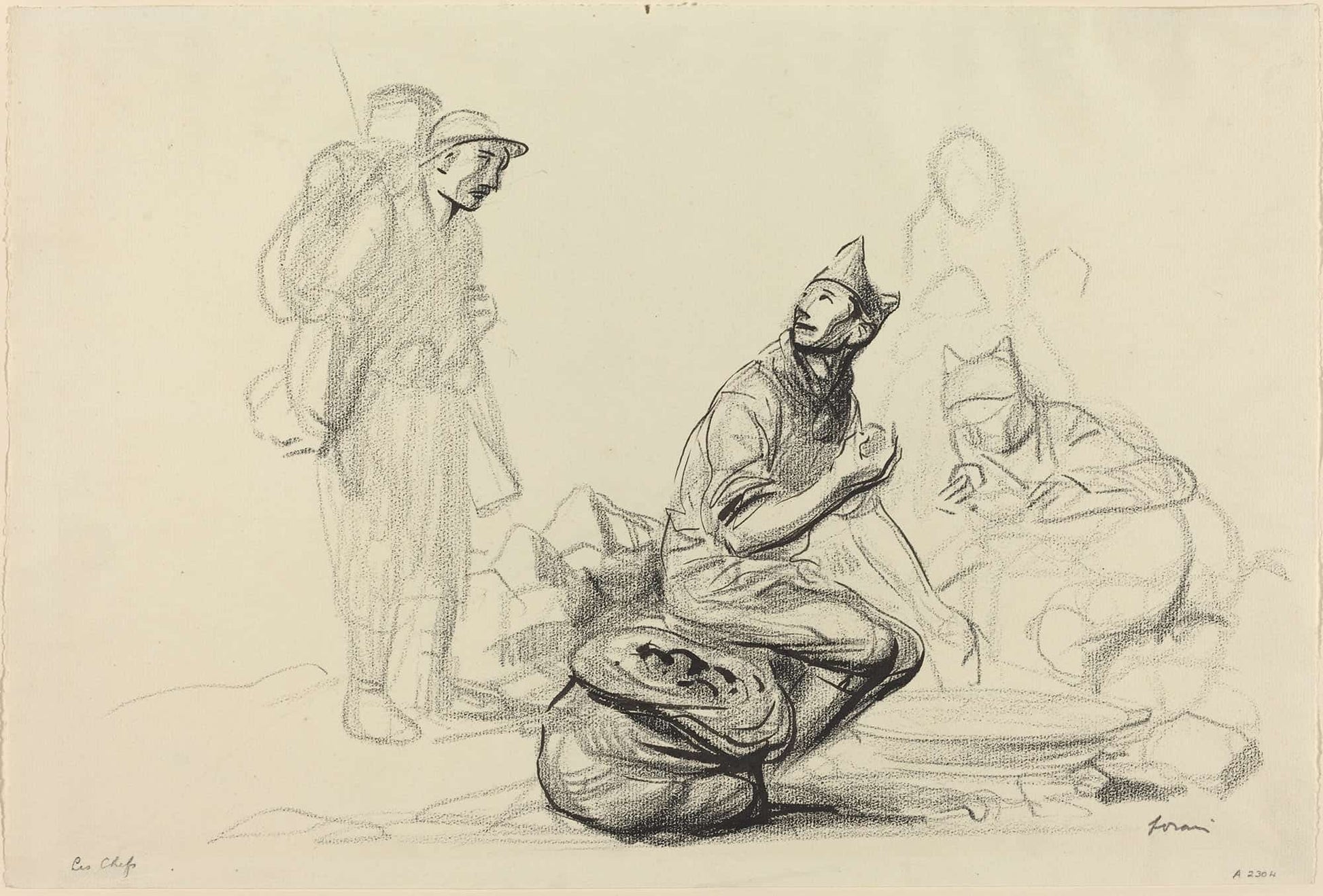 The Chefs by Jean Louis Forain
