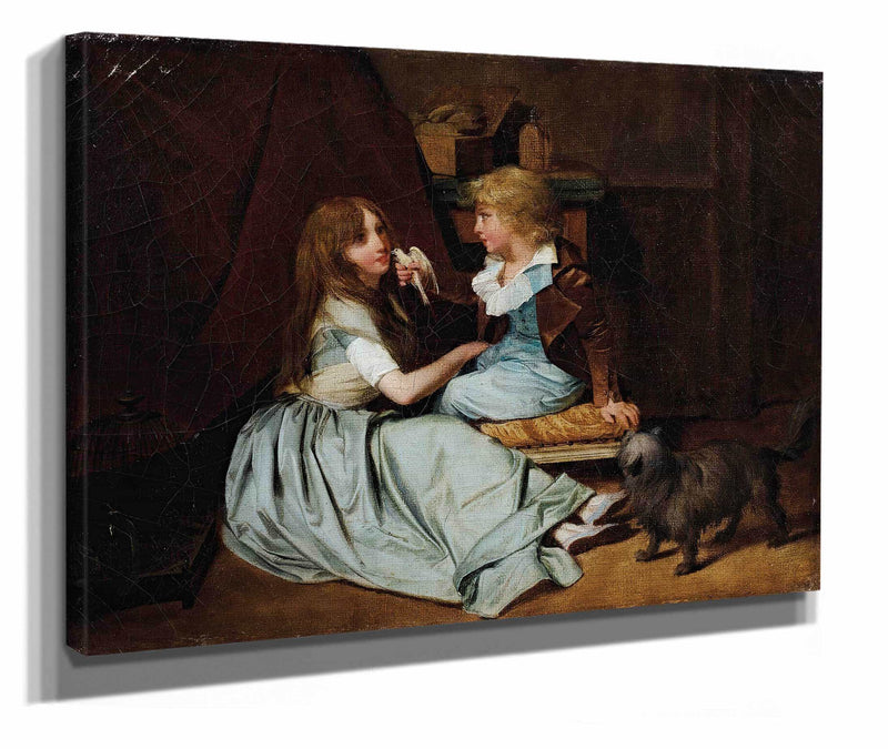 The Cherished Dove by Louis Leopold Boilly