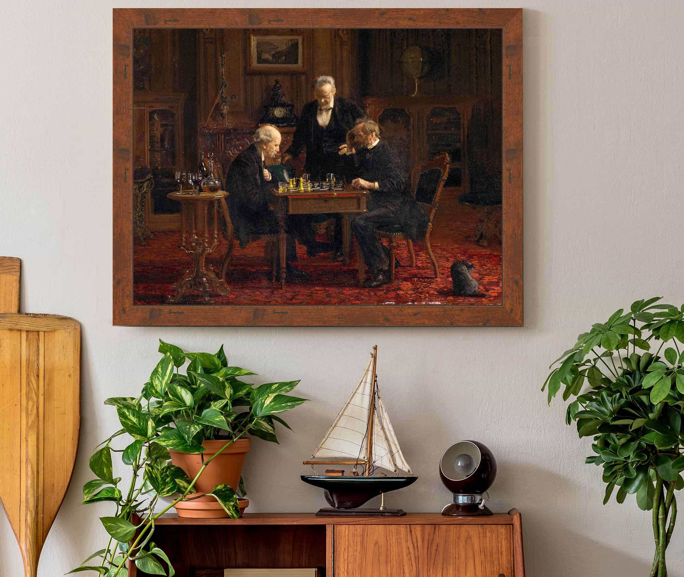 The Chess Players by Thomas Eakins