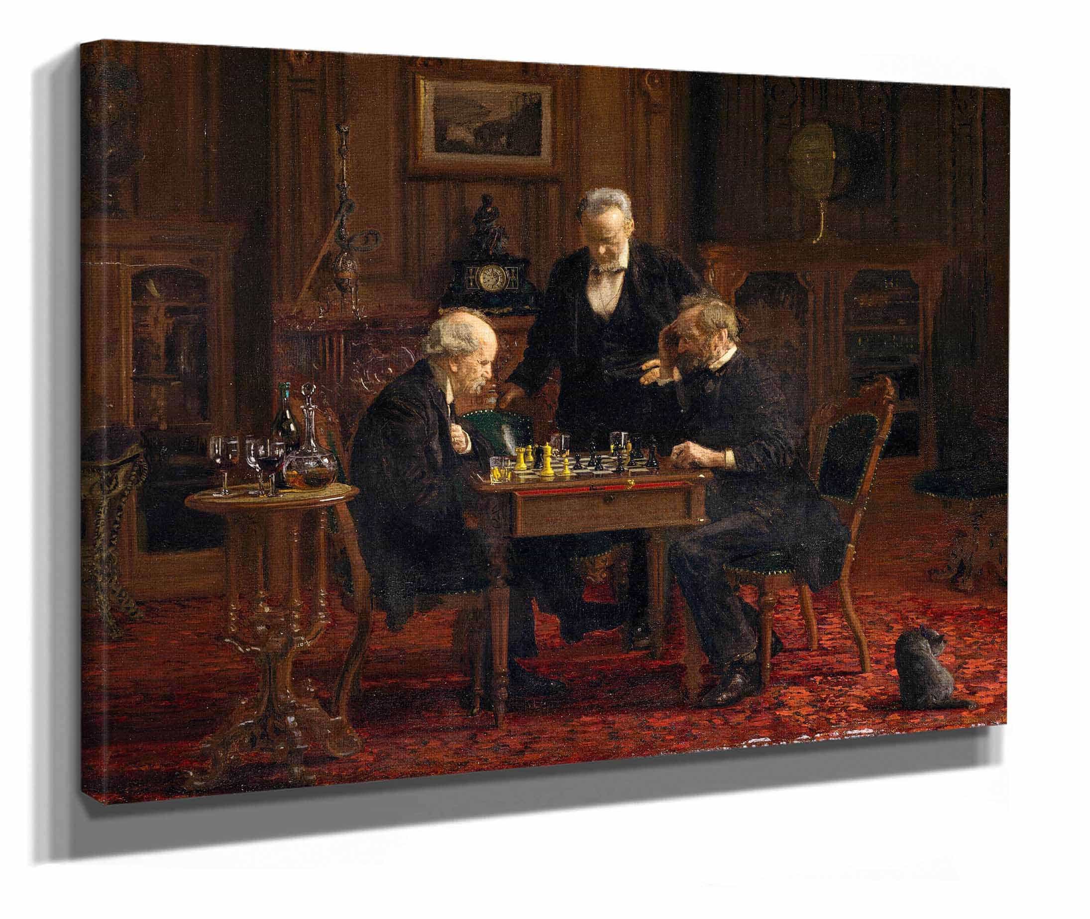 The Chess Players by Thomas Eakins