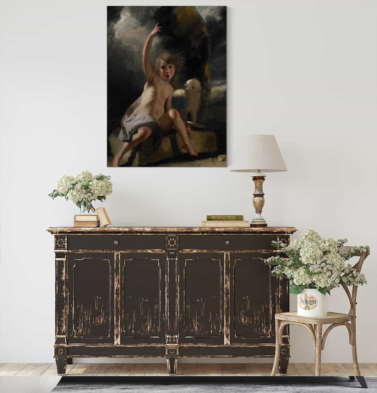 The Child Baptist In The Wilderness by Sir Joshua Reynolds