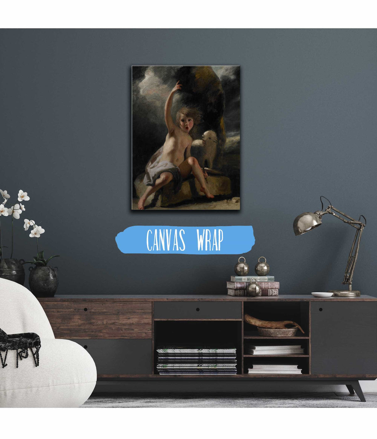 The Child Baptist In The Wilderness by Sir Joshua Reynolds