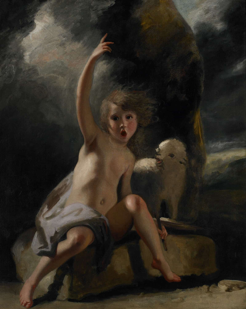 The Child Baptist In The Wilderness by Sir Joshua Reynolds