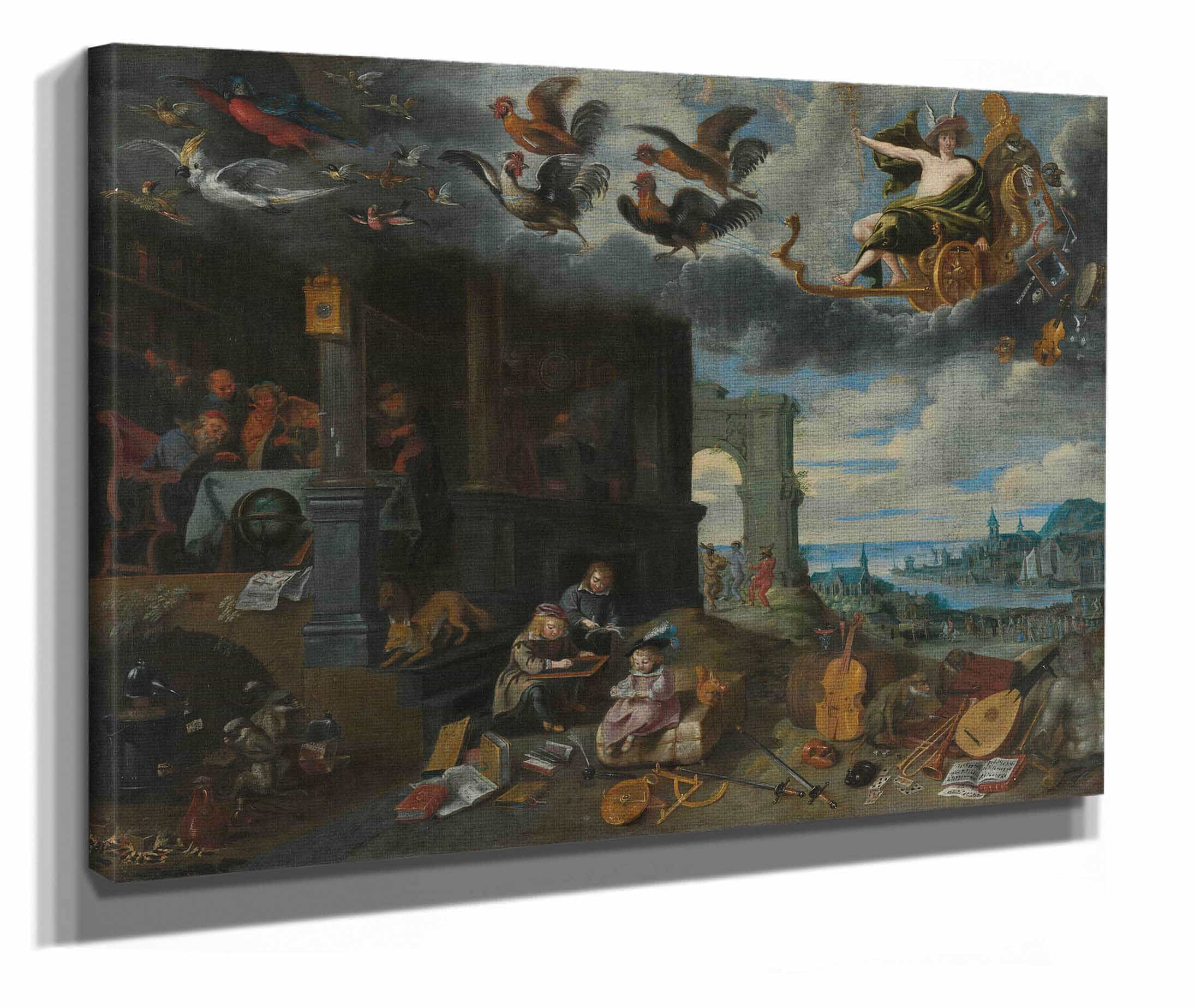 The Children Of The Planet Mercury by Jan Brueghel The Younger
